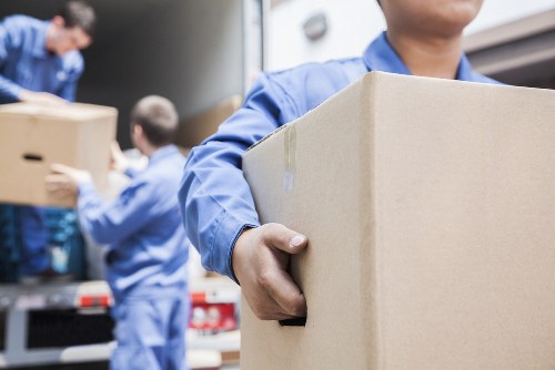 Man with van service helping with a local move in Barnet