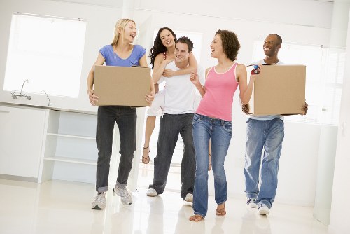 House removalists in Barnet preparing for a local home move