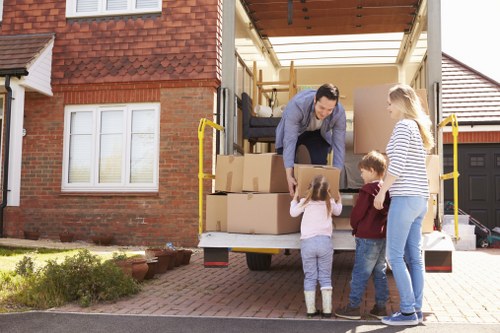 Local Barnet movers handling household items with care