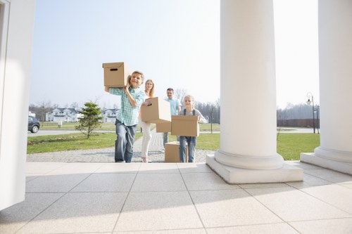 Office removal team planning a commercial move in Barnet