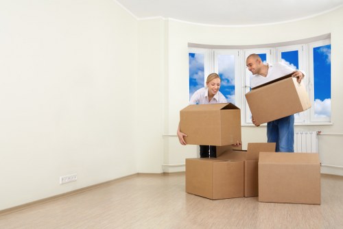 Spacious removal van ready for local transport in Barnet