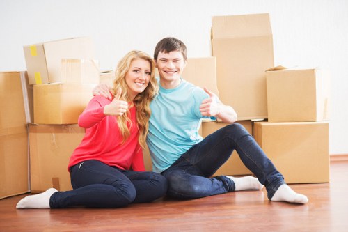 Organised packing supplies for a Barnet household or office move