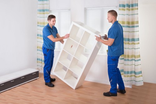Removal van serving homes and flats across Barnet