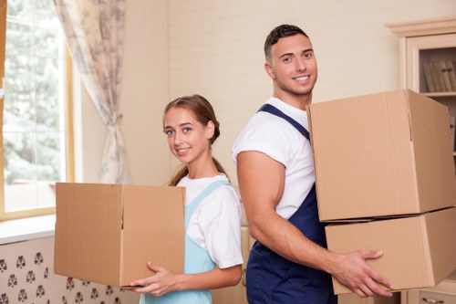 Man and van helping with a small move in Barnet