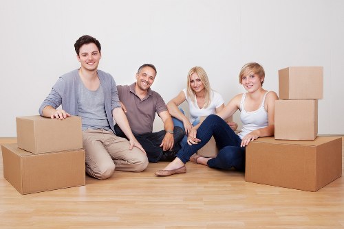 Local Barnet removals team planning access and parking for moving day